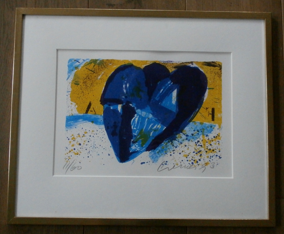 Jan Cremer - zeefdruk: Hommage a Fanny Ardant Nr:II - 1993 - oplage: 60 stuks kopen? Bied vanaf 195!