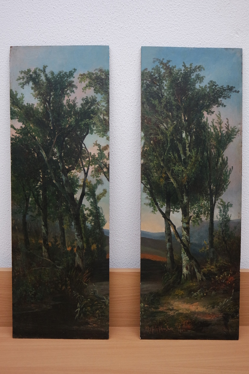 Hermanus Jan Hendrik Rijkelijkhuijsen (1813-1883)-olieverf op paneel - landschap kopen? Bied vanaf 245!