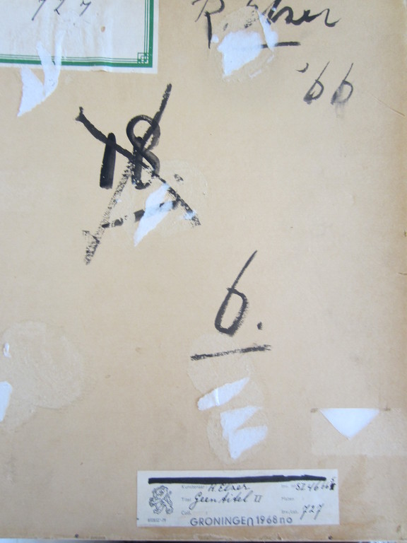 DE PLOEG RUURD ELZER ABSTRACT WERK 1966 kopen? Bied vanaf 50!