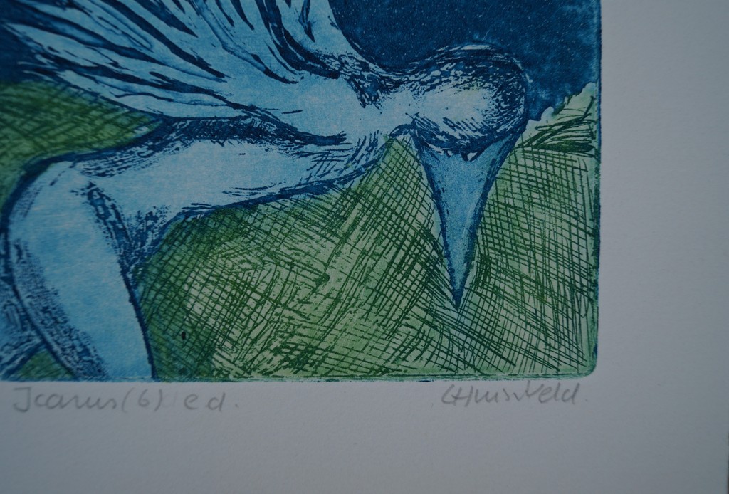 Loes Huis in 't Veld - ets - Icarus (6) e.d. - 15 ex. kopen? Bied vanaf 1!