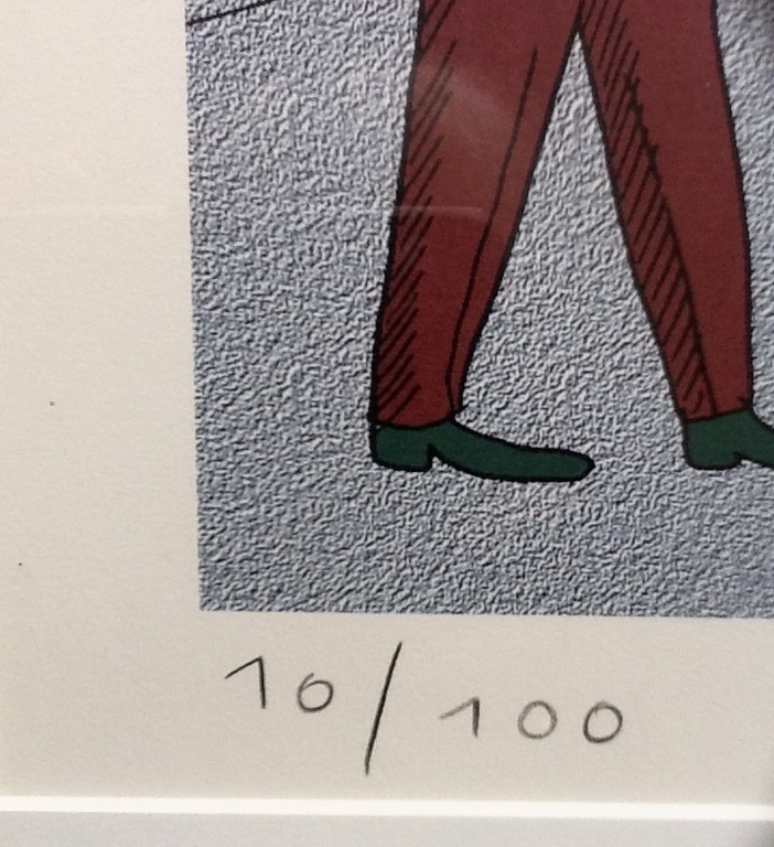 Kamagurka, gelimiteerde zeefdruk, 10/100 kopen? Bied vanaf 150!