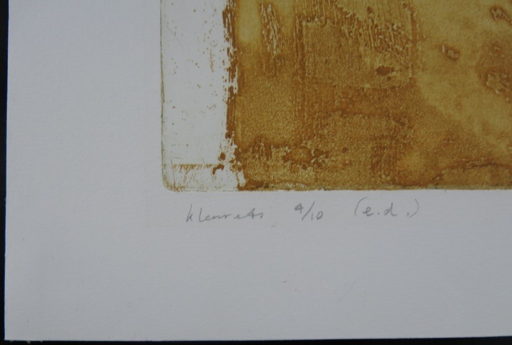 Lute Palsenberg: Kleurenets, Zonder titel kopen? Bied vanaf 1!