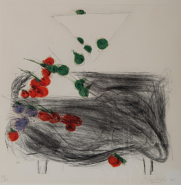 Ger Lataster - Ets - Zonder titel verkocht voor € 40!