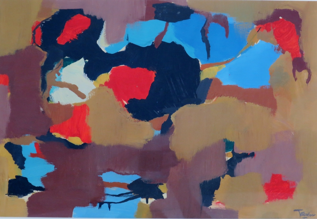 Henri Titselaar (1917-2013) - Gouache op papier ca. 1960 kopen? Bied vanaf 275!