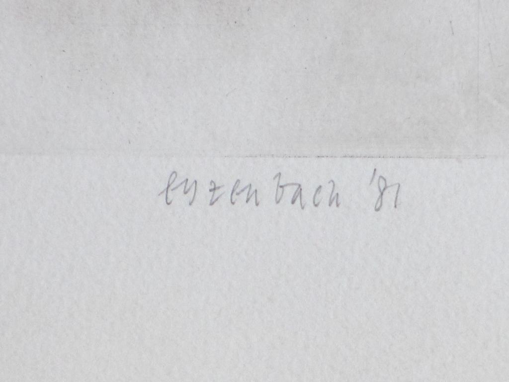 Tom Eyzenbach, Vereenzelviging hoofdpersoon, Ets kopen? Bied vanaf 15!