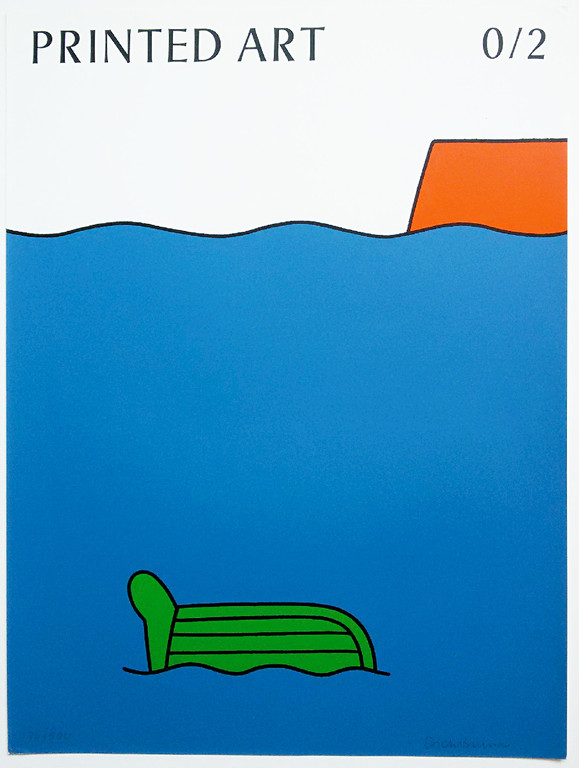 Dick Bruna - Omgeslagen bootje, handgesigneerde zeefdruk kopen? Bied vanaf 275!
