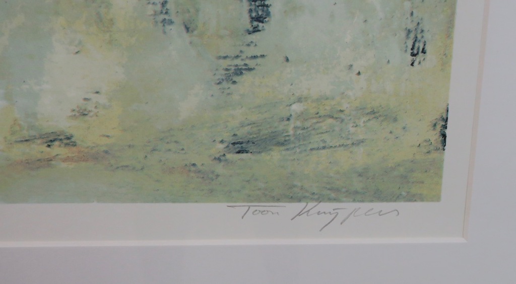 Toon Kuijpers: Zeefdruk, Fruition - Ingelijst kopen? Bied vanaf 40!