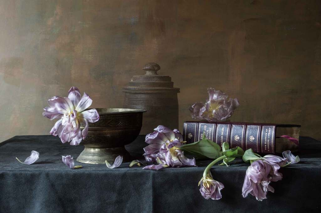 Marion Kraus, Kunstfotografie,Tulpen met boek kopen? Bied vanaf 350!