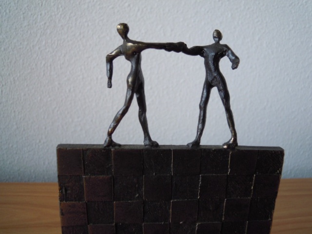 CORRY AMMERLAAN prachtig bronzen beeld 19 cm hoog. kopen? Bied vanaf 45!