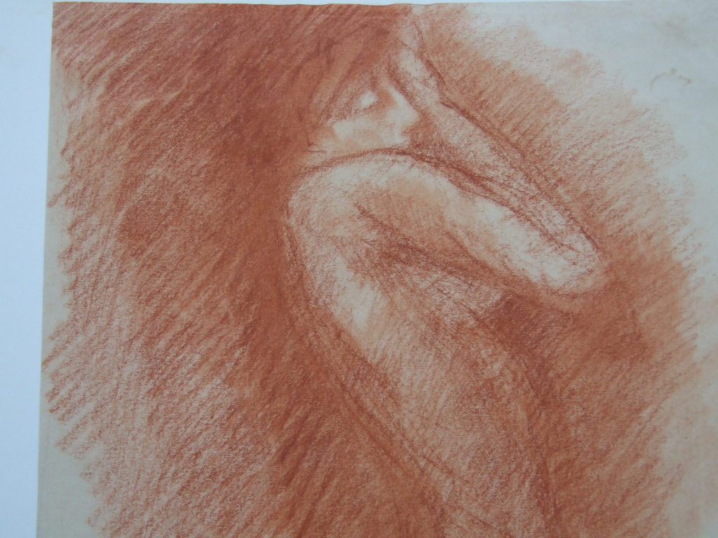 Lex Meeussen - Lex Meeussen: Pastel Tekening, Vrouw kopen? Bied vanaf 45!