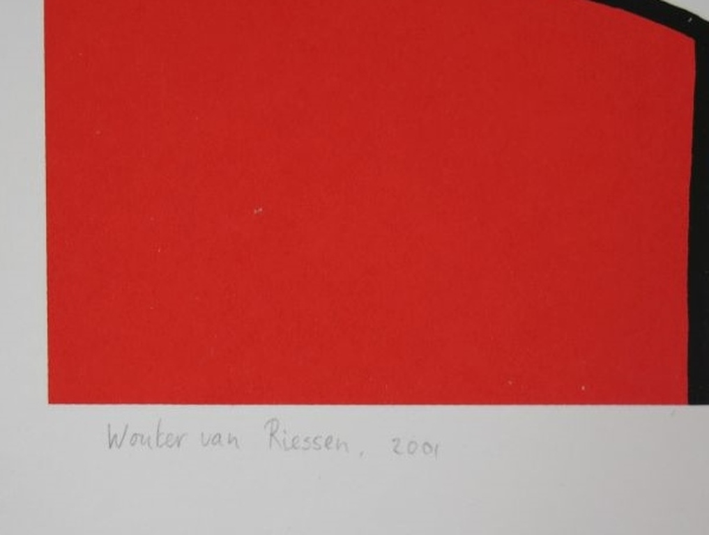 Wouter van Riessen: Zeefdruk, Figuur kopen? Bied vanaf 1!