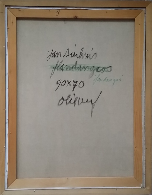 Jan Sierhuis - olieverf op doek TANGO kopen? Bied vanaf 1850!