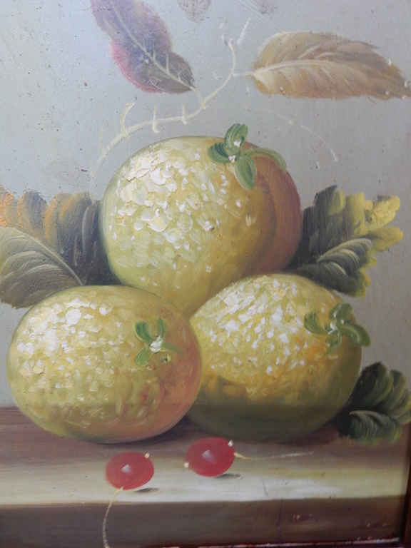 onbekende kunstschilder, stilleven met citroenen, olieverf op paneel kopen? Bied vanaf 50!