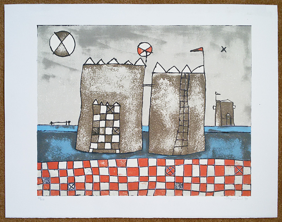 Marjan Smit - Torens, litho kopen? Bied vanaf 40!