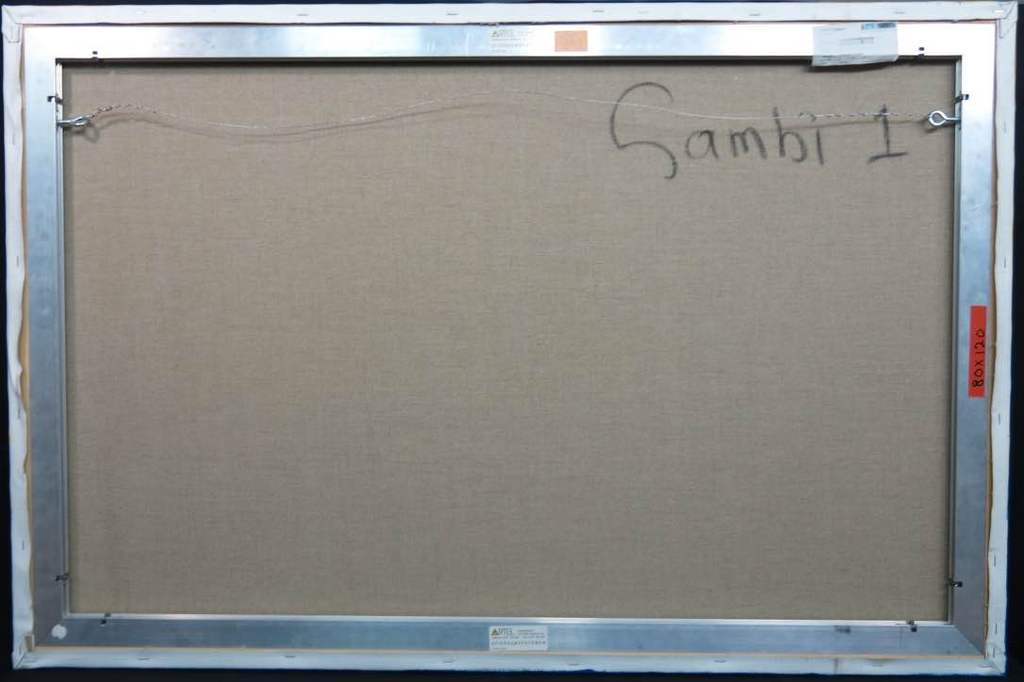 Henk Kuijpers: Acryl op doek, Sambi (Groot) kopen? Bied vanaf 150!