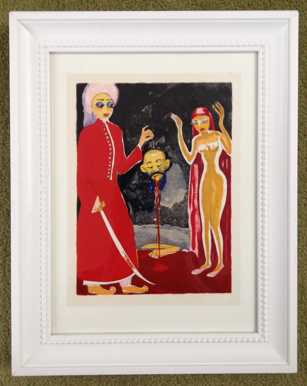 Kees van Dongen, Originele houtgravure uit 1955 kopen? Bied vanaf 1!