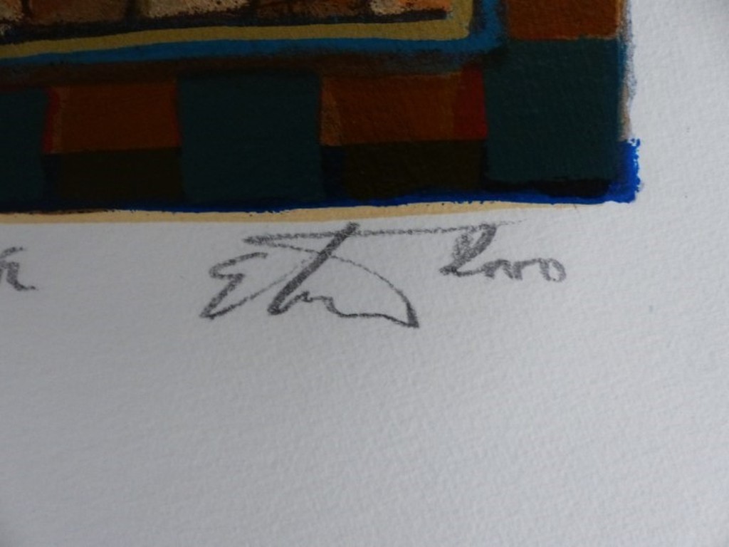 Het Mysterie  zeefdruk hand-gesigneerd kopen? Bied vanaf 35!
