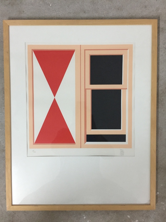 Thijs Overmans Originele Zeefdruk/ LITHO  1972 kopen? Bied vanaf 1!