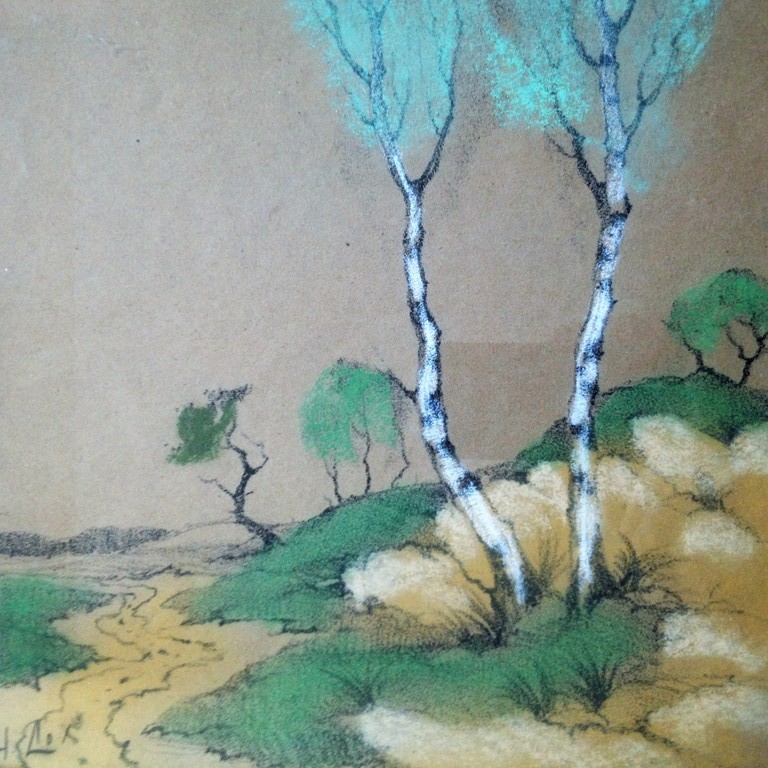 Huub Cox: Pasteltekening, Zonder Titel kopen? Bied vanaf 1!