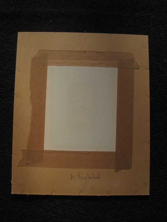 Suggestieve Erotische Gouache op papier van Anton Ruytenbeek (1940 -)  kopen? Bied vanaf 1!