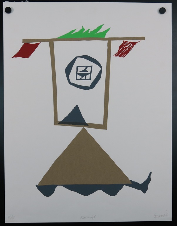 Hans Landsaat: Zeefdruk, Oceaan-tijd  kopen? Bied vanaf 35!