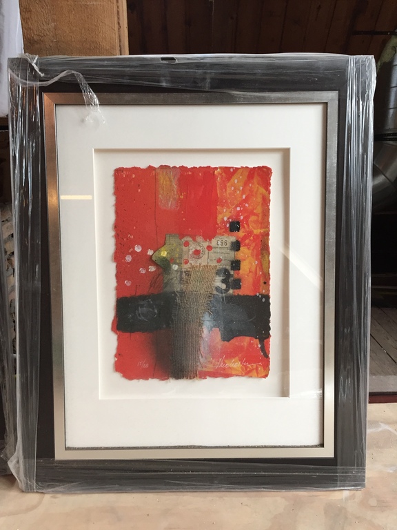 Theo Koster - Theo Koster | Zeefdruk (ingelijst) | Titel '3' | 30x40 cm | Oplage 28 nr 15 verkocht voor € 100!