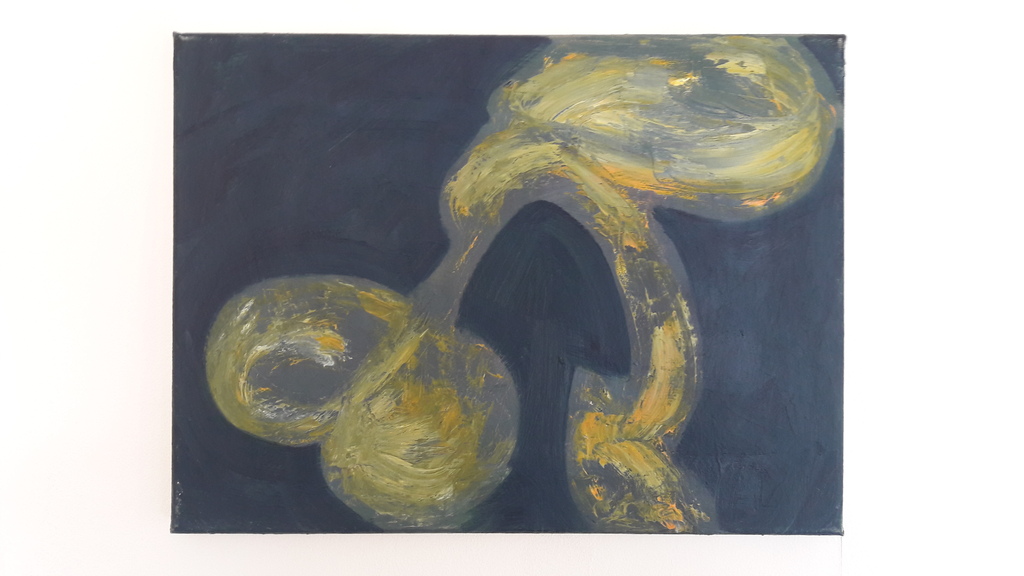 Wim Izaks - Olie op doek - Gesigneerd 1984 verkocht voor € 250!