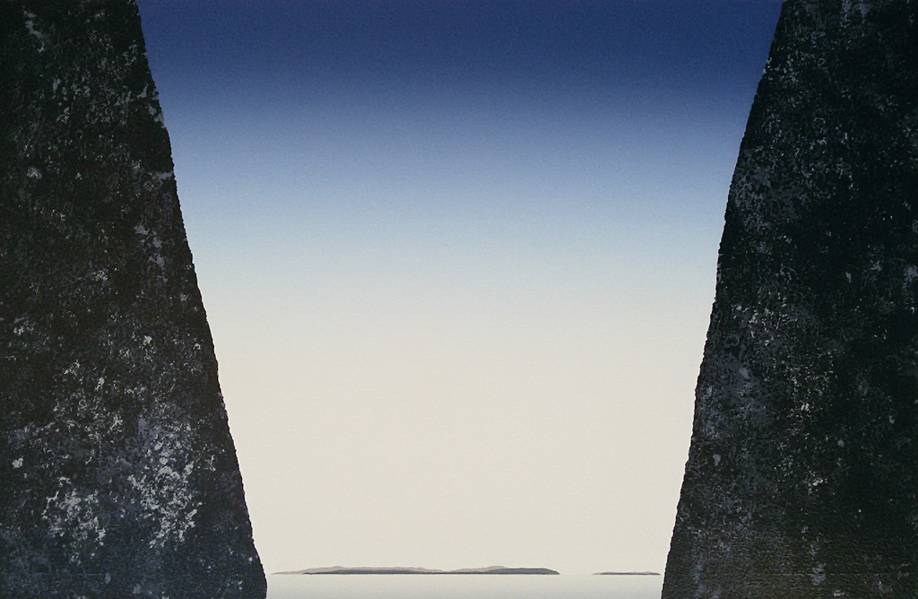 Jan Hendrix - Zeelandschap, zeefdruk verkocht voor € 60!