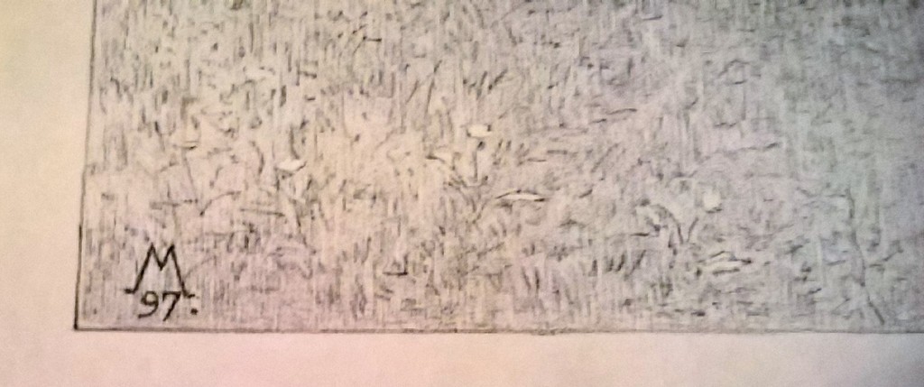 Simon Moulijn, litho, tuin met bomen kopen? Bied vanaf 50!