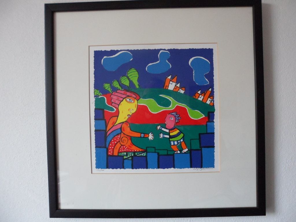 Maartje Wijngaarden: Zeefdruk, Geluk 1 kopen? Bied vanaf 30!