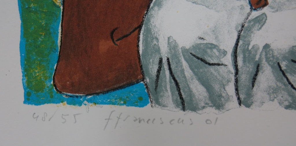 Frans Franciscus: Litho, Black Madonna kopen? Bied vanaf 1!