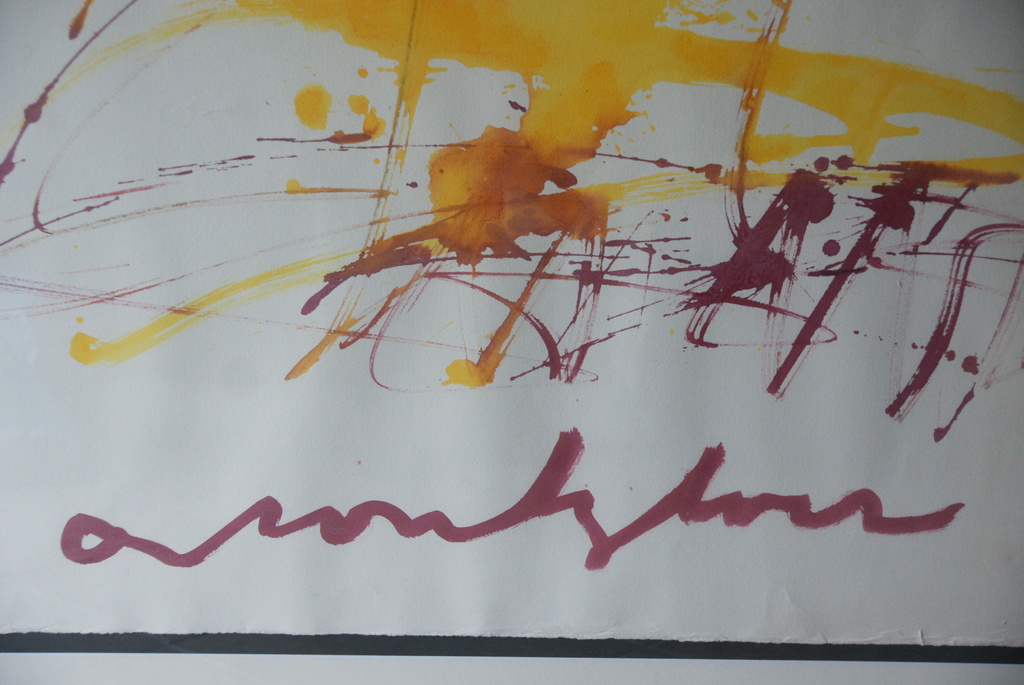 Anton Heyboer - gemengde techniek op papier in kapitale lijst - laatste kans! kopen? Bied vanaf 245!