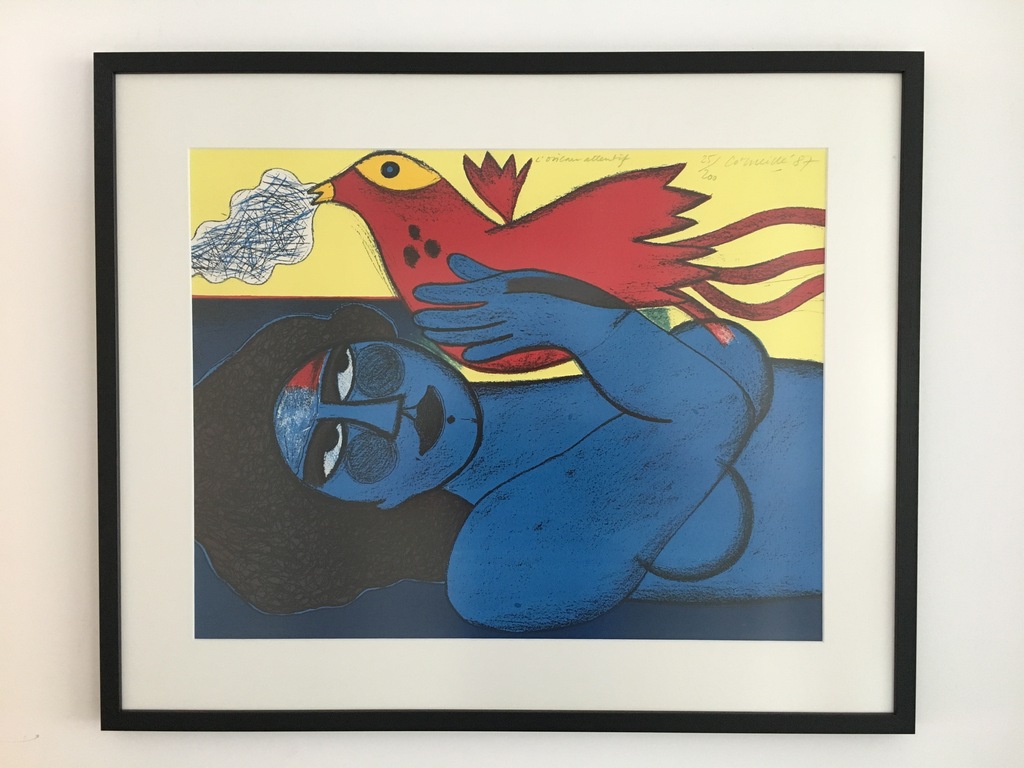 Corneille: Zeefdruk, L'oiseau attentif kopen? Bied vanaf 450!