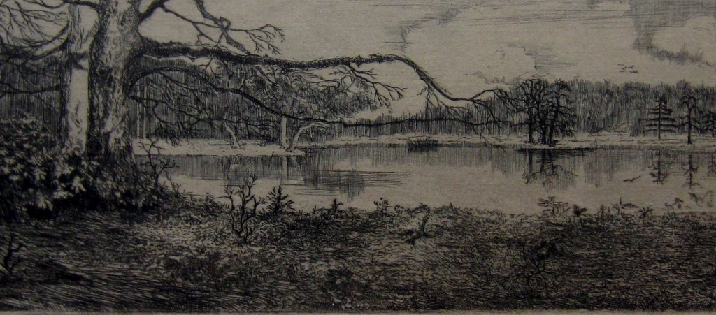 Theo Beerendonk (1905-1979) - ets Vondelpark te Amsterdam kopen? Bied vanaf 45!