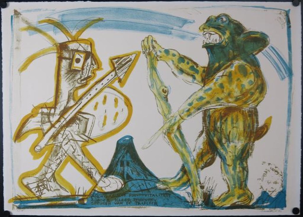 Lucebert: Litho, Archivarische pseudovitaliteit kopen? Bied vanaf 100!