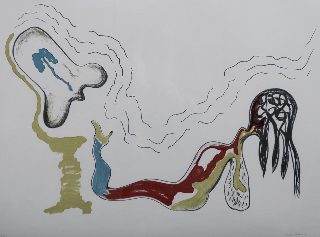 Ruud Dijkers: Litho, Zonder titel - Ingelijst kopen? Bied vanaf 1!