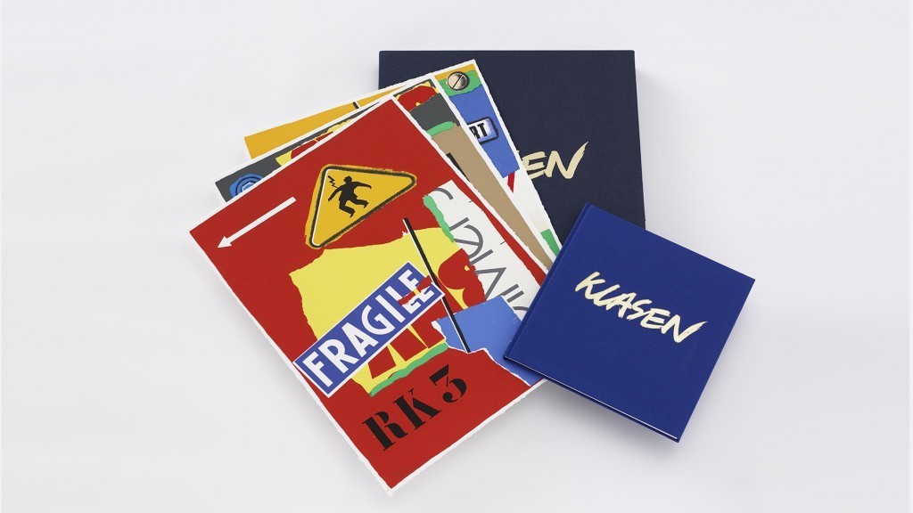 Peter Klasen: Portfolio Klasen devant le miroir de notre..., 3x zeefdruk + boek kopen? Bied vanaf 150!