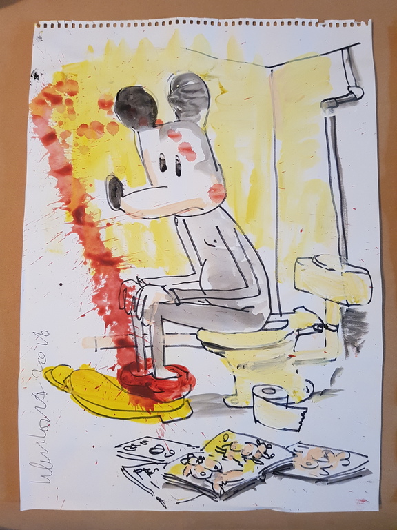 Peter Klashorst - serie Mickey Mouse kopen? Bied vanaf 60!