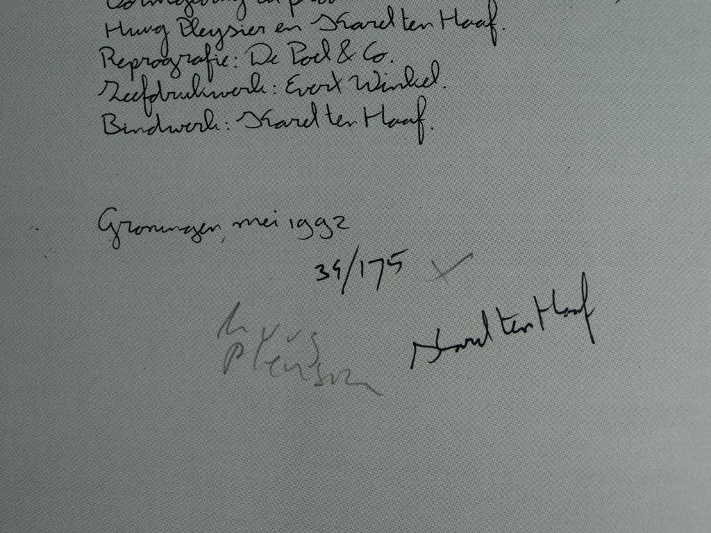 Huug Pleysier : Zonder Piemel – Etsen en gedichten – gesigneerd – 1992 kopen? Bied vanaf 1!