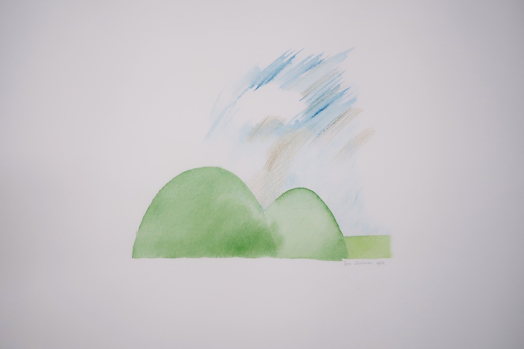 Ina Vlootman: Potlood en aquarel, Zonder titel kopen? Bied vanaf 1!