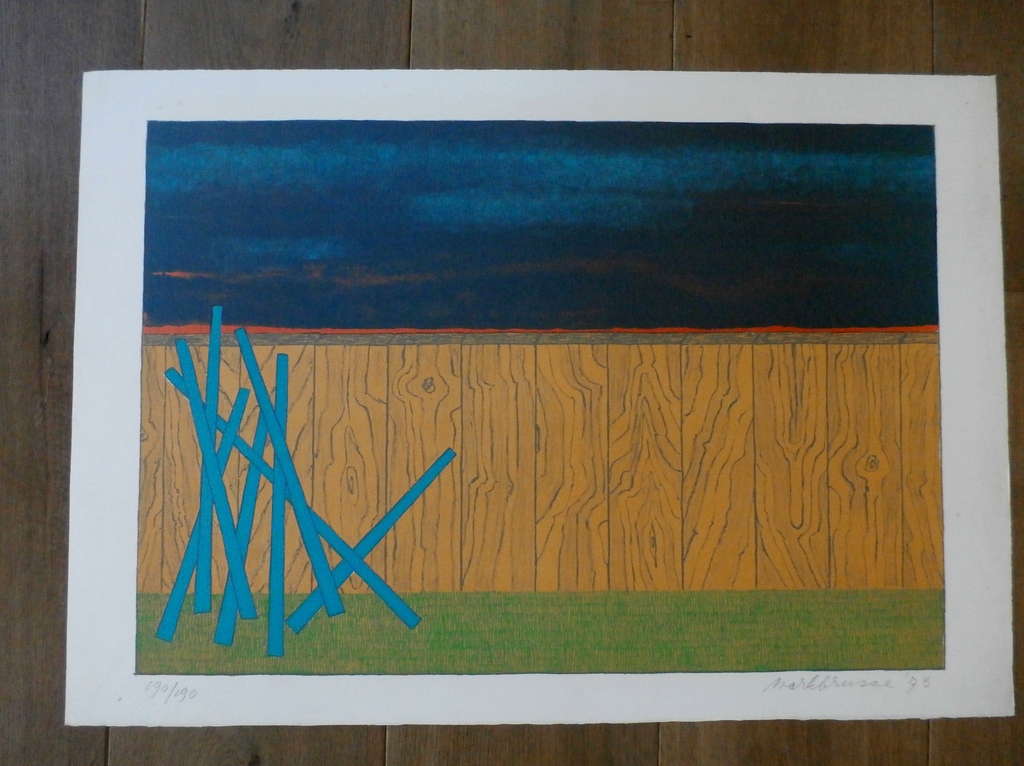 Mark Brusse - litho: Targot - 1973 kopen? Bied vanaf 40!