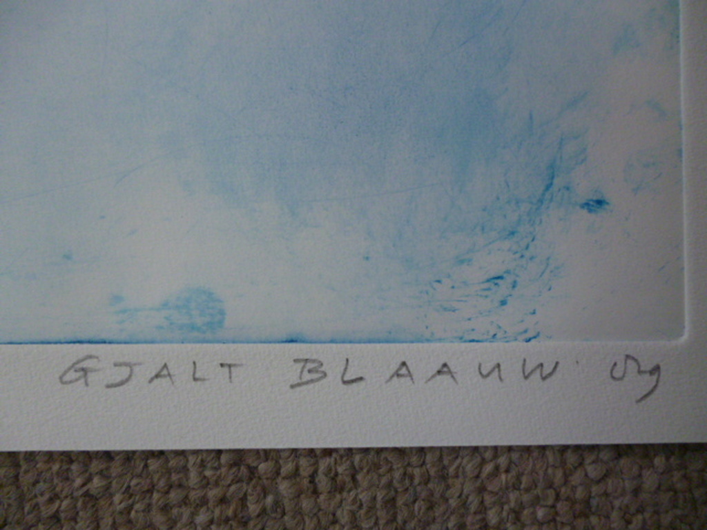 Gjalt Blaauw - ets/aquatint - Zonder titel kopen? Bied vanaf 25!