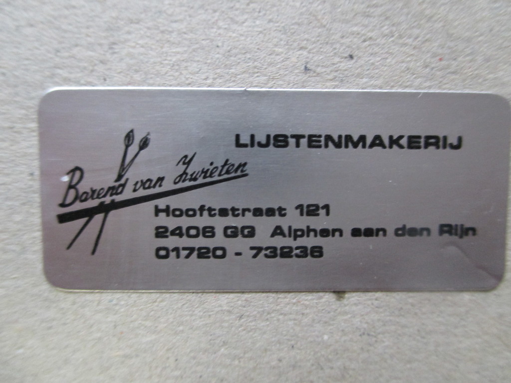 Han van Hagen, gelijste ets 1988 kopen? Bied vanaf 40!