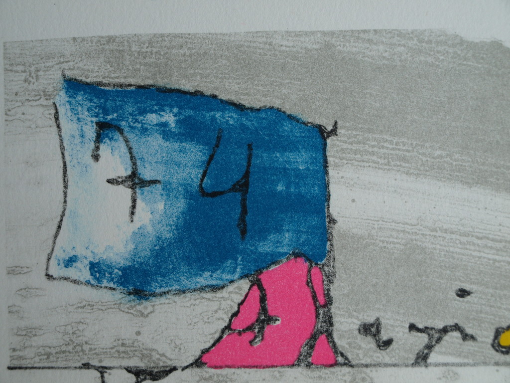 Onbekend : Litho, Zonder titel – 1992 – oplage 60 ex. kopen? Bied vanaf 10!