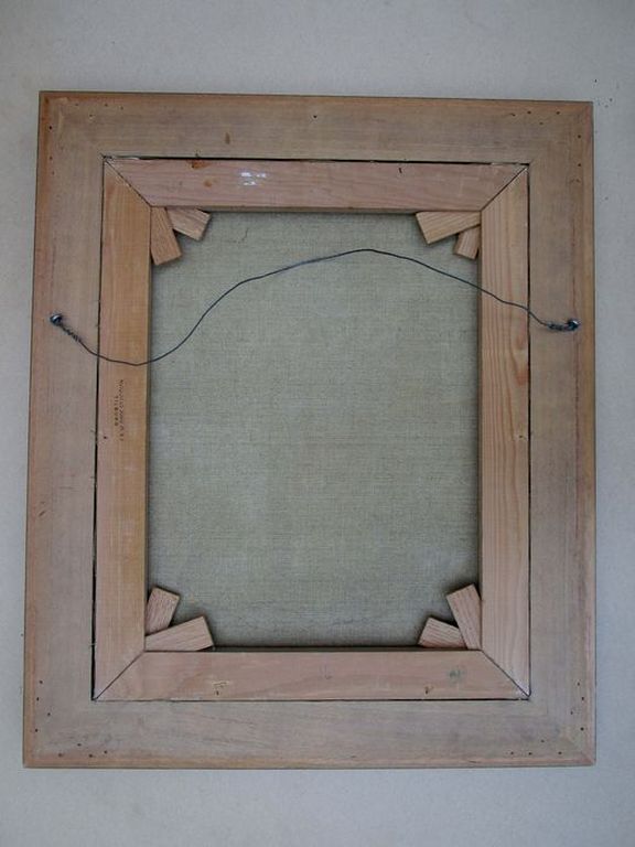 G. v.d. Sande, Olieverf op doek, Stadsgezicht uit vroeger tijd kopen? Bied vanaf 20!