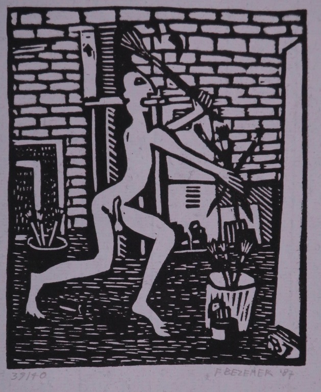 Frank Bezemer: Lino, Zonder titel kopen? Bied vanaf 1!