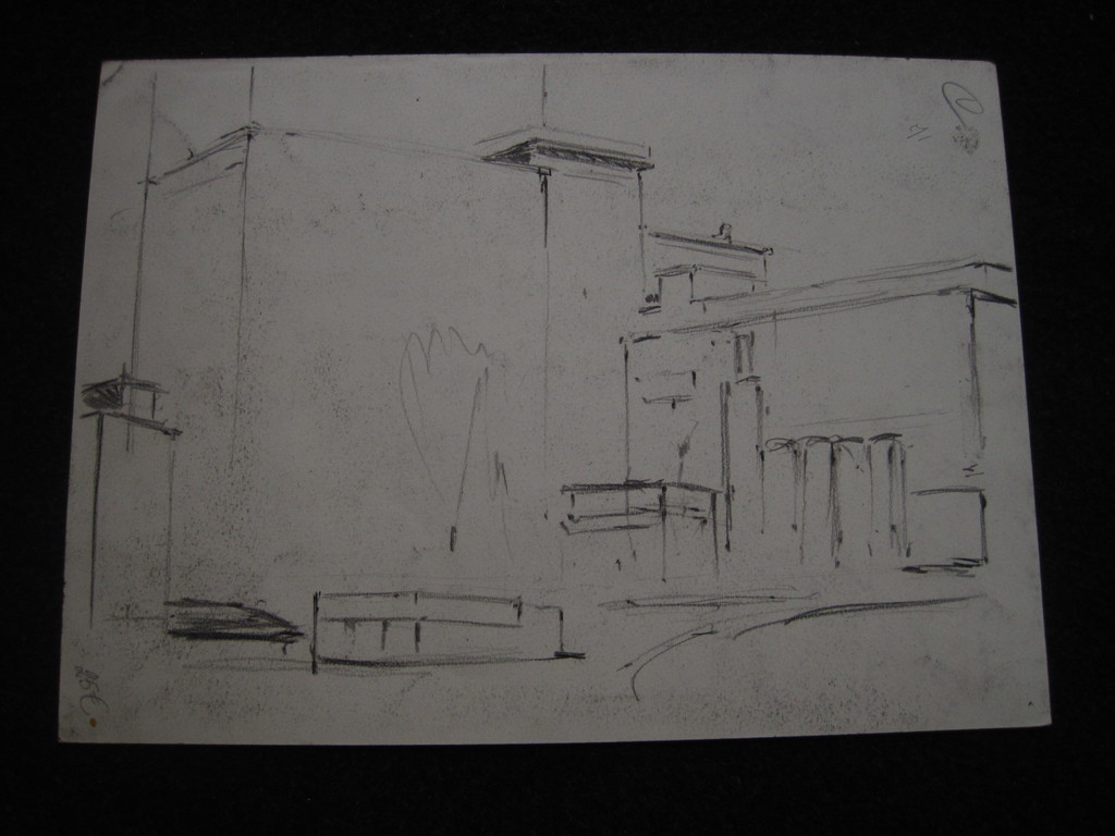 HoutskoolTekening "Boslandschap" van Zaanse impressionist Frans Mars 1903-1973 kopen? Bied vanaf 1!