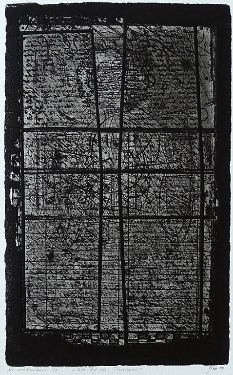 Ko Oosterkerk, ets bij de psalmen, 1964 kopen? Bied vanaf 75!