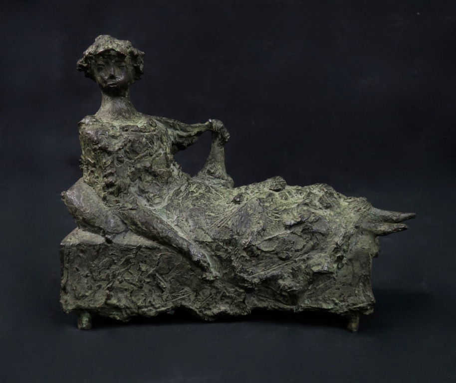 Bram Roth: Brons, Z.T. Liggende vrouw kopen? Bied vanaf 600!