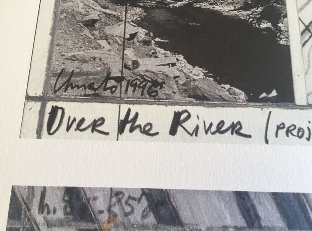 Laatste keer: Christo - Over the River - handgesigneerde XL silkscreen kopen? Bied vanaf 475!